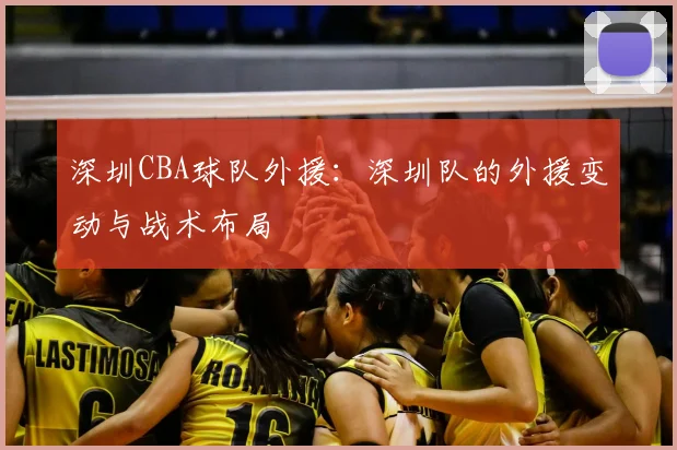 深圳CBA球队外援：深圳队的外援变动与战术布局